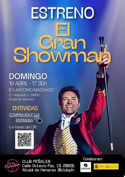 El Gran Showman, cartel.
