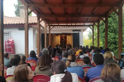 Celebración de la Santa Misa.