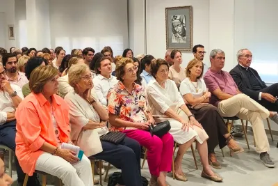 Público asistente a la charla coloquio