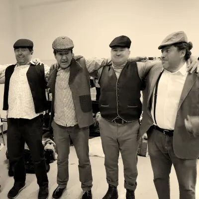 El Gran Showman, backstage.