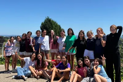 Foto del grupo del campamento