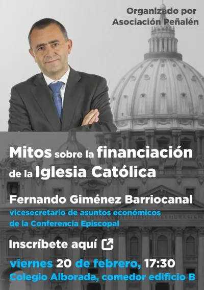 Cartel promocional de la conferencia.