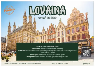 Cartel convivencia Lovaina