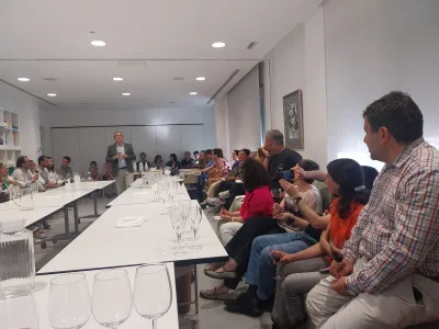 Cata de vinos en Peñalén