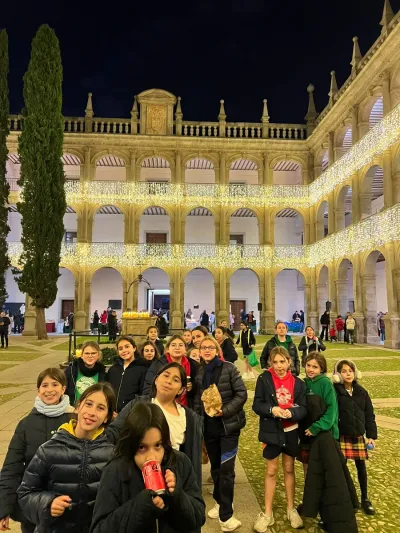 Luces de Navidad en Paraninfo