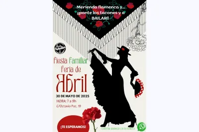 Cartel de la Feria de Abril en Peñalén