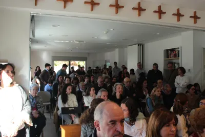 Asistentes a la Santa Misa